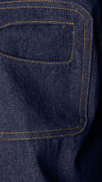 Dark Denim Button Over Shirt