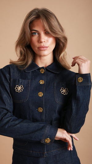 Daisy Denim Jacket