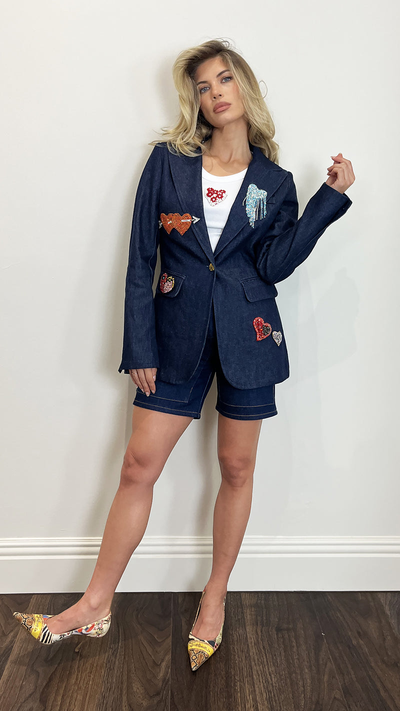 Palma Denim Blazer