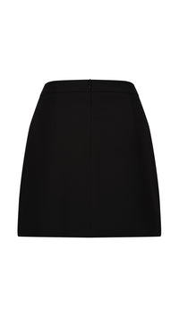 Amaya Black and Crystal Skirt