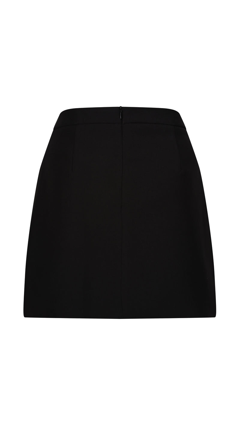 Amaya Black and Crystal Skirt