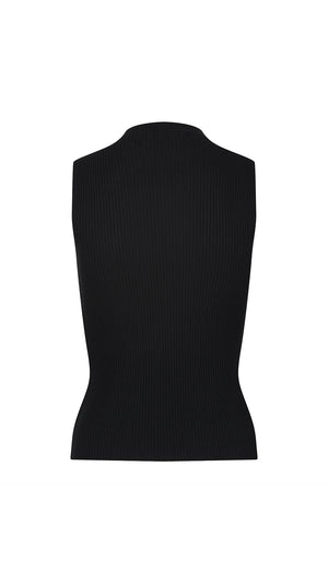 Coal Knitted Tank