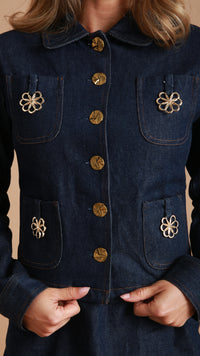 Daisy Denim Jacket