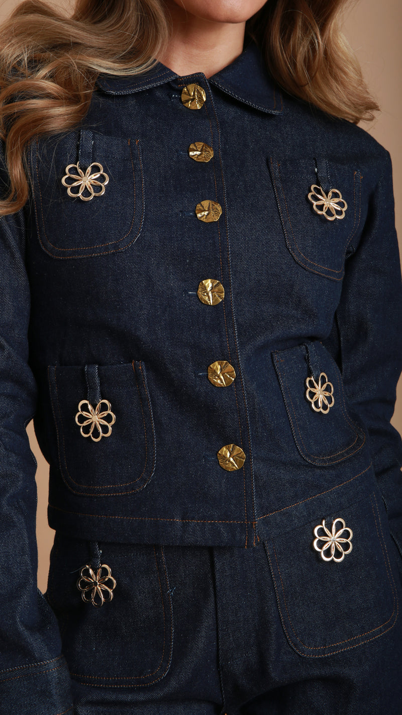 Daisy Denim Jacket