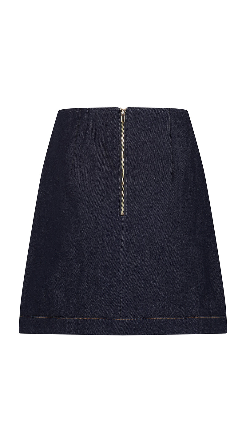 Daisy Denim Skirt