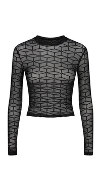 Crystal Maze Mesh Top