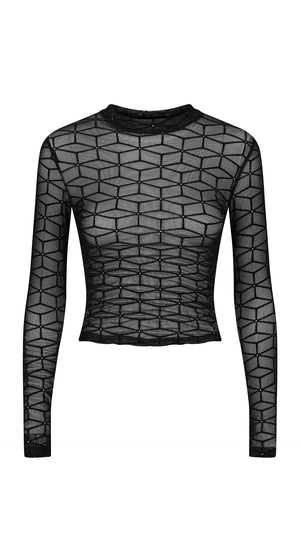 Crystal Maze Mesh Top