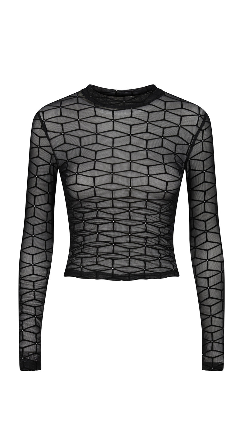 Crystal Maze Mesh Top