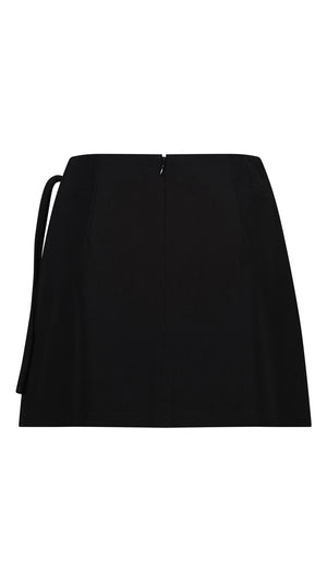 Link Black Mini Skirt