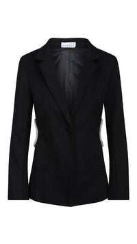 Iris Black Blazer