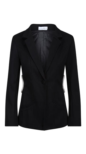Iris Black Blazer