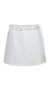 Link White Mini Skirt