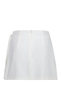 Link White Mini Skirt